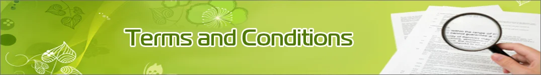 Terms and Conditions for Turkey Flowers Delivery